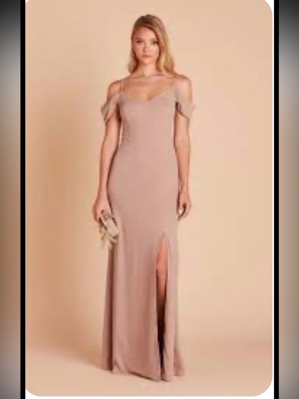 Birdy Grey  Maxi Dress in Taupe Size Small
